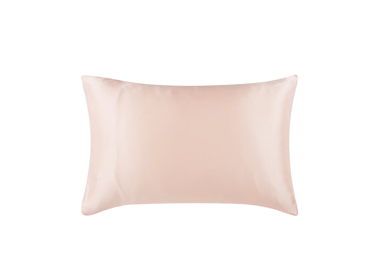22 Momme Silk Pillowcase Soft Pink Color